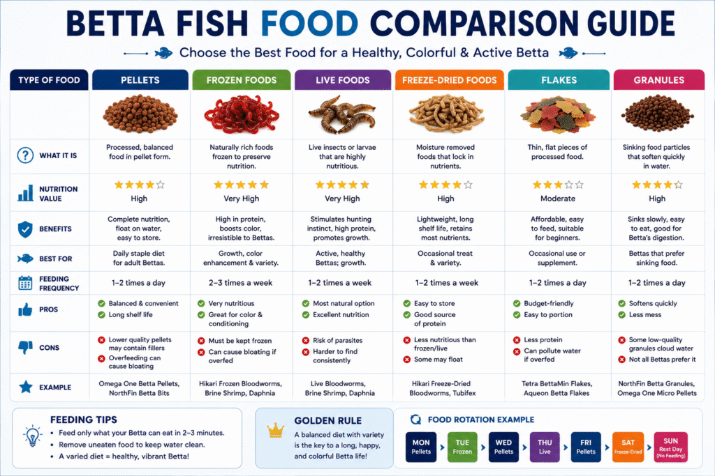 betta fish food