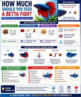 Betta Fish Food: What to Feed, How Much & Complete Feeding Guide (2026) 8 Feeding guide for your betta fish fresh optimized 250